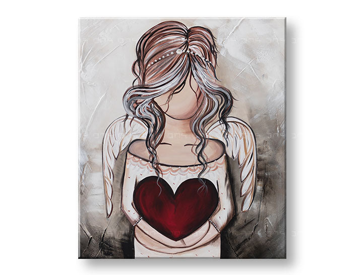 Poslikana stenska slika ANGEL 1 del