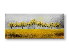 Ročno poslikana stenska slika DREVESA 1 kos - slika 2