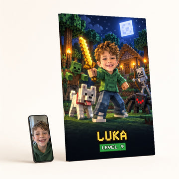 Minecraft slika po fotografiji