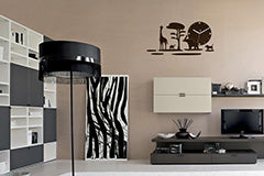 Moderna stenska ura SAFARI NH019