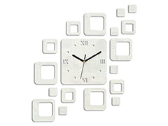Stenske ure ROMAN WHITE HMCNH010-white