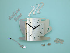 Stenske ure CUP MIRROR - slika 3