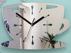 Stenske ure CUP MIRROR - slika 4