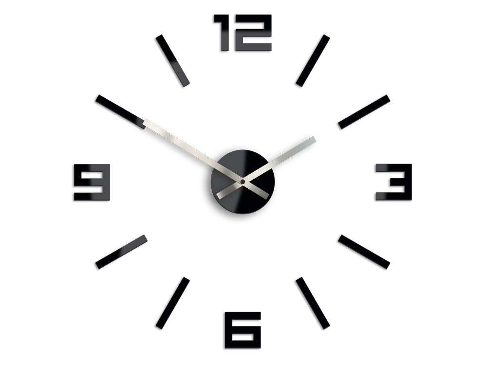 Stenske ure ARABIC BLACK