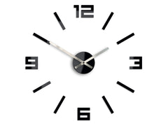 Stenske ure ARABIC BLACK