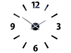 Stenske ure KLAUS BLACK HMCNH061-black