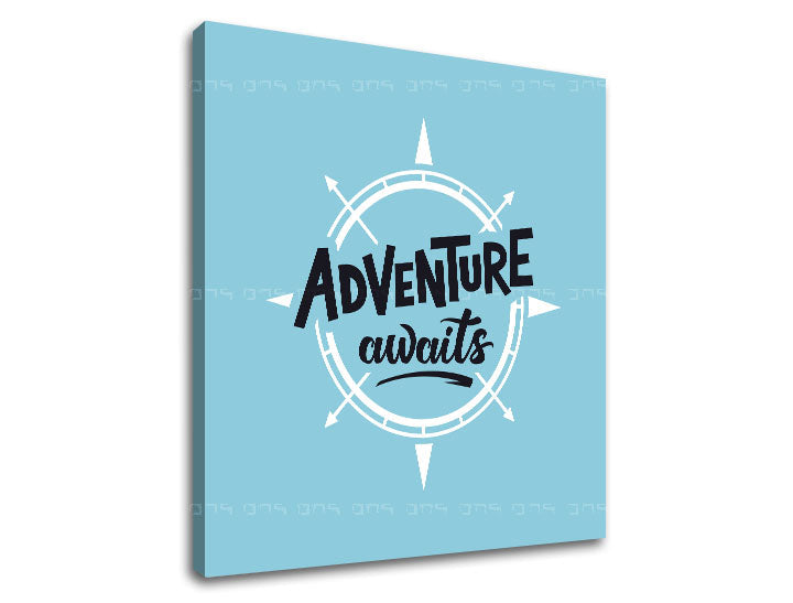 Motivacijska stenska slika Adventure awaits_001 - slika 5