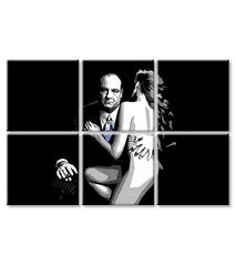 Največji gangsterji na zaslonu SOPRANOS - TONY SOPRANO z golo žensko - slika 4