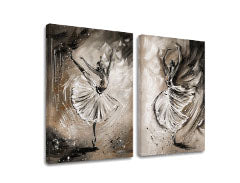 Slika na platnu DANCERS 2 dela XOBAM052E2