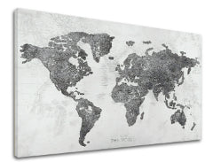 Slika na platnu Zemljevid sveta 1 del XOBCH12288GE1