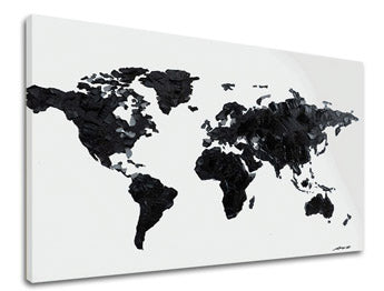 Slika na platnu Zemljevid sveta 1 del XOBCH12382GE1