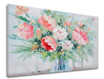 Slika na platnu Cvetje v vazi 1 del XOBCH1864WE1