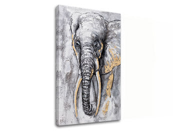 Slika na platnu SLON 1 del XOBCHAN010