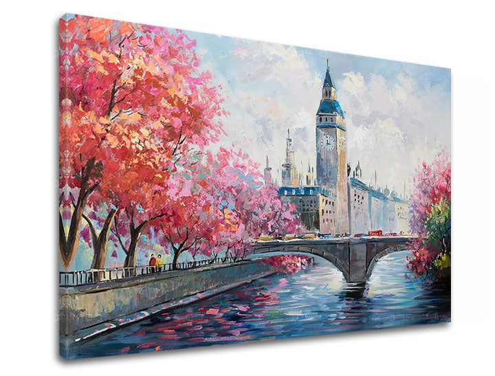 Slika na platnu MESTO 1 del - slika 6