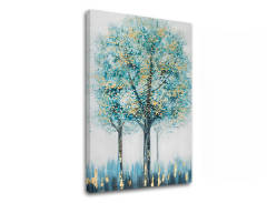 Slika na platnu Drevesa 1 del XOBCHTR086