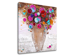 Slika na platnu Vaza s cvetjem 1 del XOBCHZH4661E1