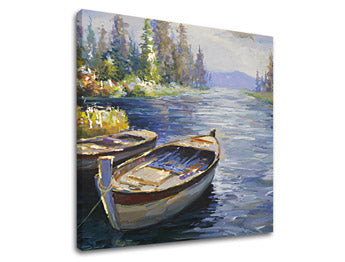 Slike na platnu LADJA V PRISTANIŠČU 1-delna XOBCHZH6286E1