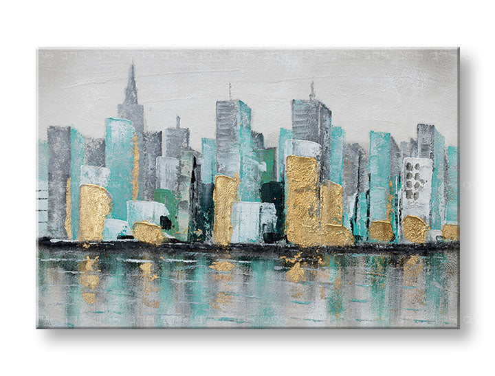 Slika na platnu MESTO 1 del