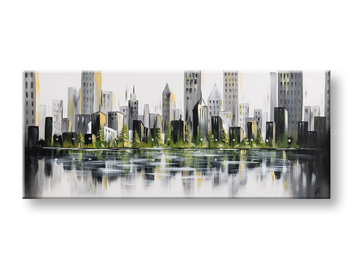 Slika na platnu MESTO 1 del