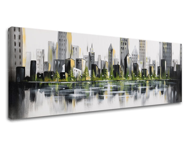 Slika na platnu MESTO 1 del - slika 6