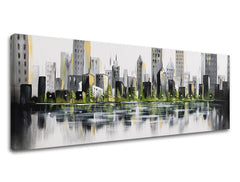 Slika na platnu MESTO 1 del - slika 6