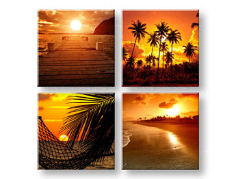 Stenska umetnost Poletni čas 4 deli XOBKOL23E42