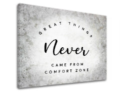 Motivacijska stenska umetnost Velike stvari