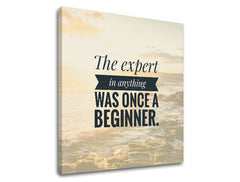 Motivacijska stenska umetnost Strokovnjak za vse