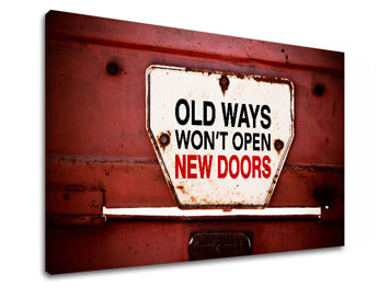 Motivacijska stenska umetnost Stari načini_001