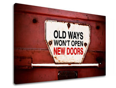 Motivacijska stenska umetnost Stari načini_001