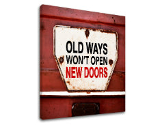 Motivacijska stenska umetnost Stari načini_002