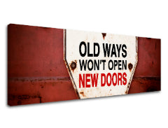 Motivacijska stenska umetnost Stari načini_003