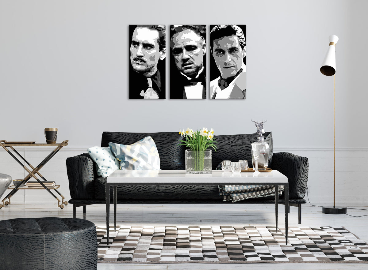 Natisnjena slika POP Art GODFATHER 3 deli