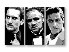 Natisnjena slika POP Art GODFATHER 3 deli - slika 3