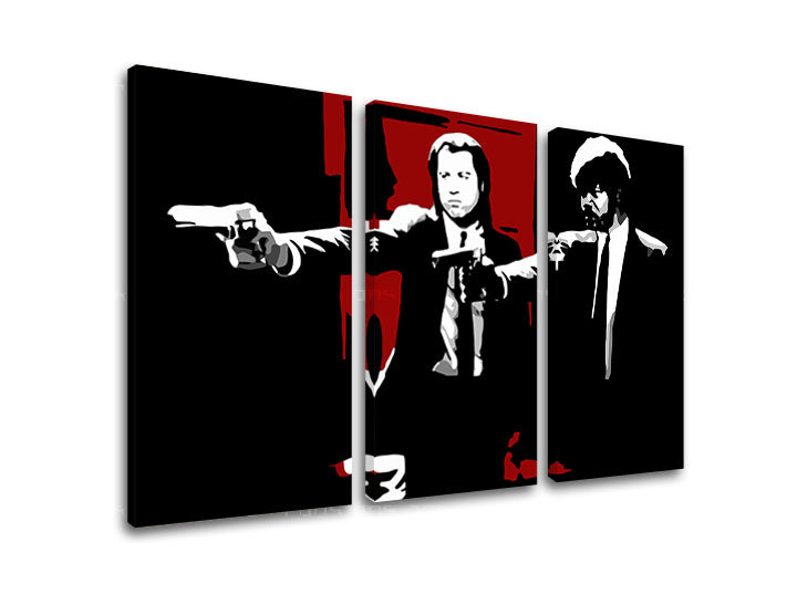 Natisnjena slika POP Art Pulp Fiction 3 deli pulp5 - slika 7