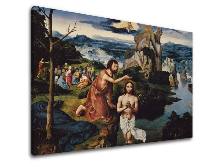 Slika na platnu Joachim Patinir - Krst Jezusa Kristusa - slika 2