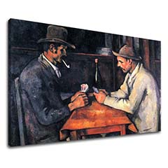 Slika na platnu Paul Cézanne - Igralci kart