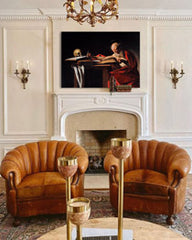 Slika na platnu Michelangelo Caravaggio - Sveti Hieronim