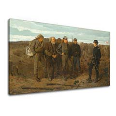 Slika na platnu Winslow Homer - Ujetniki s fronte
