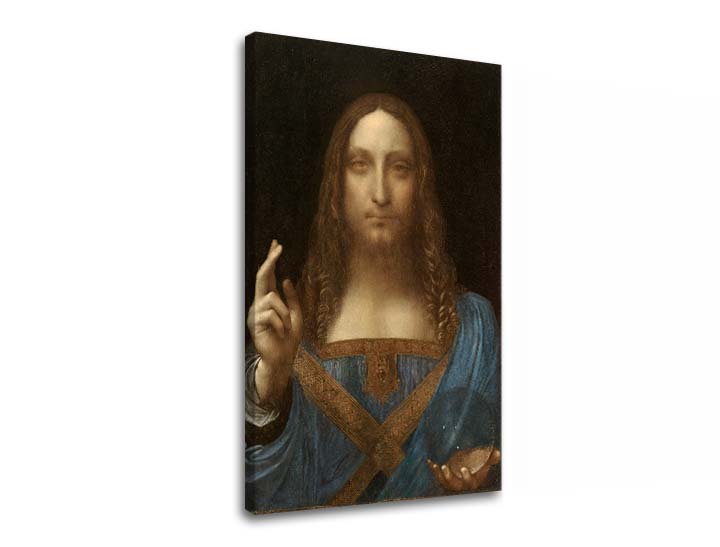 Slika na platnu Leonardo da Vinci - Salvator Mundi