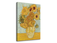 Slika na platnu Vincent van Gogh - Vaza z dvanajstimi sončnicami - slika 3