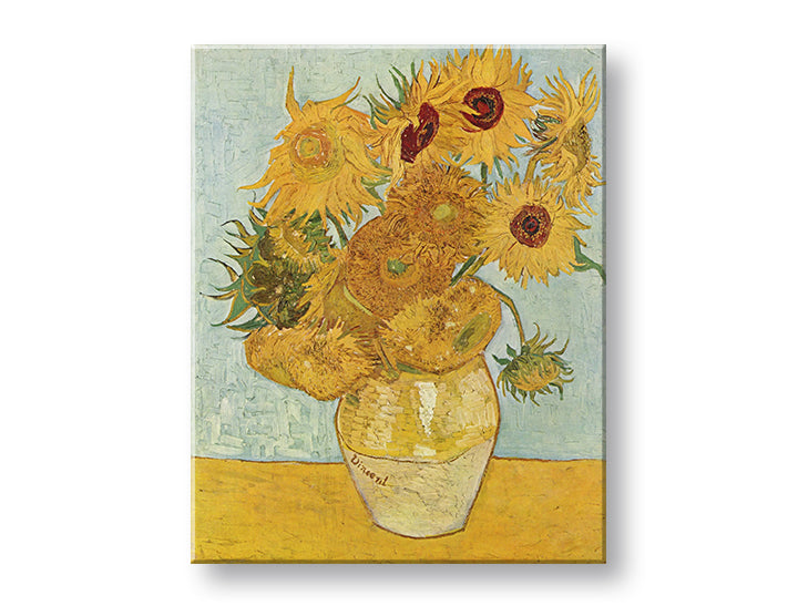 Slika na platnu Vincent van Gogh - Vaza z dvanajstimi sončnicami - slika 4