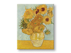 Slika na platnu Vincent van Gogh - Vaza z dvanajstimi sončnicami - slika 4