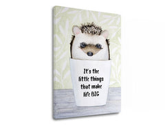 Stenska umetnost z besedilom Njene malenkosti