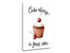 obraz-na-stenu-s-textom-cake-always-a-good-idea-rozne-rozmery-XOBTEX066E1.jpg