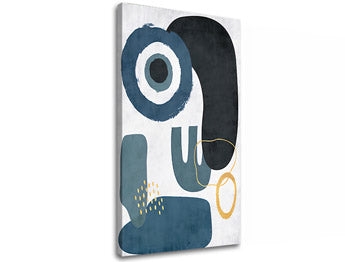 Slika na platnu TYRKYS ABSTRACT 001