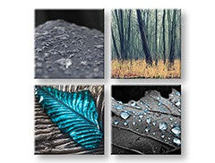 Slikanje sten COLLAGE 4 deli XOBKOL10E42