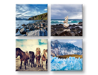 Slikanje sten COLLAGE 4 deli XOBKOL12E42