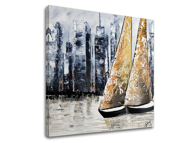 Slika na platnu MESTO 1 del - slika 2