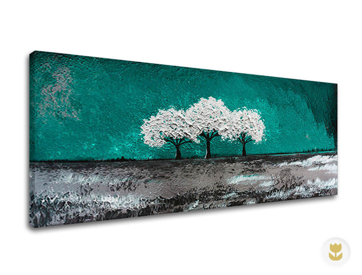 Avtorska reprodukcija na platnu STROMY XOBAM008E1